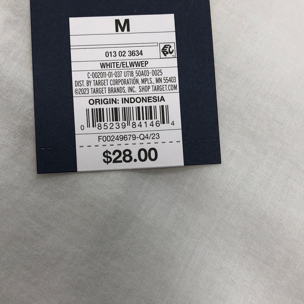 Universal Thread White Button Down Tunic Shirt NWT - image 3